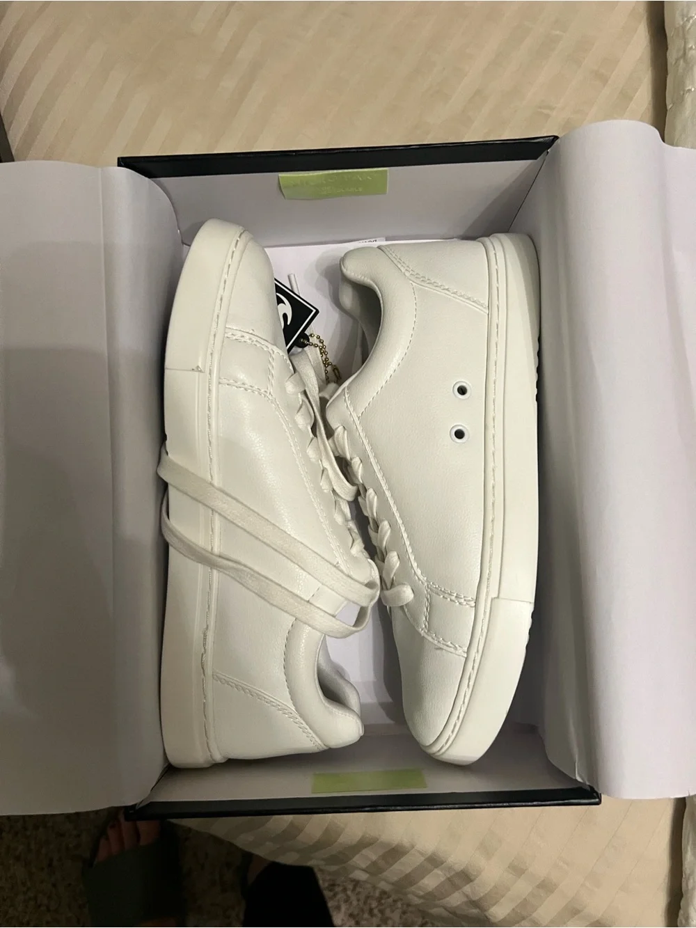 Fuego low top white dance shoes